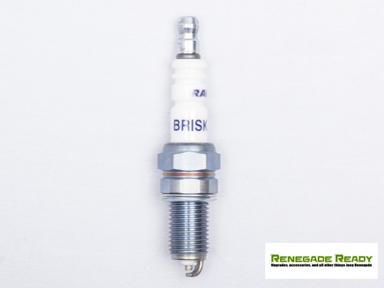 Dodge Dart 1.4L Silver Racing Spark Plugs by Brisk (set of 4)